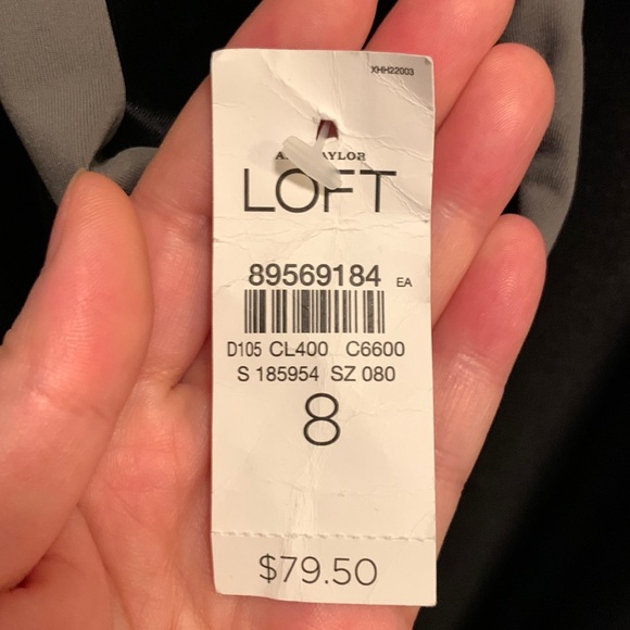 LOFT One-Shoulder One-Piece Bathing Suit Size 8 New With Tag - Picture 4 of 8